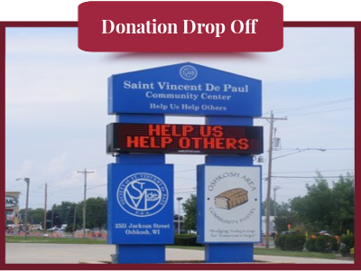 Donation Drop Off Square